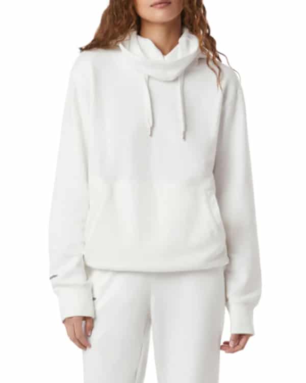 You Season 3 Love Quinn White Funnel Neck Hoodie image 2