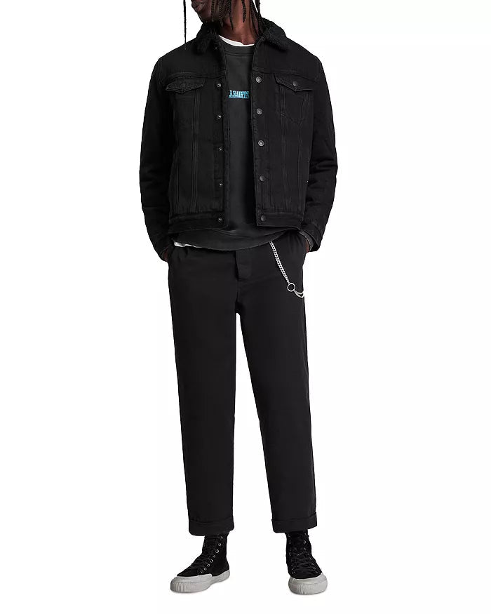 ALLSAINTS Alder Cotton Trucker Jacket image 4
