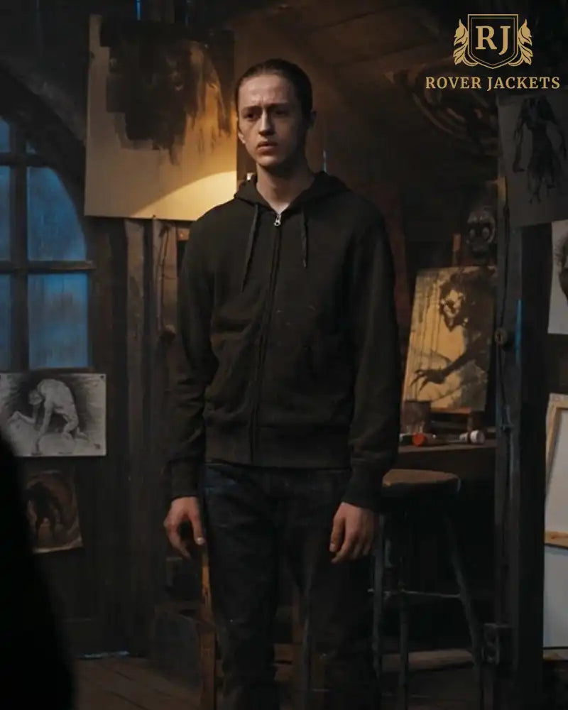 Wednesday Xavier Thorpe Hoodie image 1