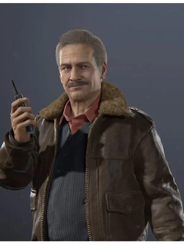 Victor Sullivan Uncharted 4 Leather Jacket image 3