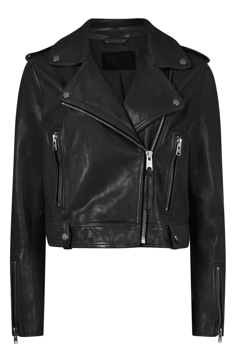 Ayra Leather Biker Jacket image 1