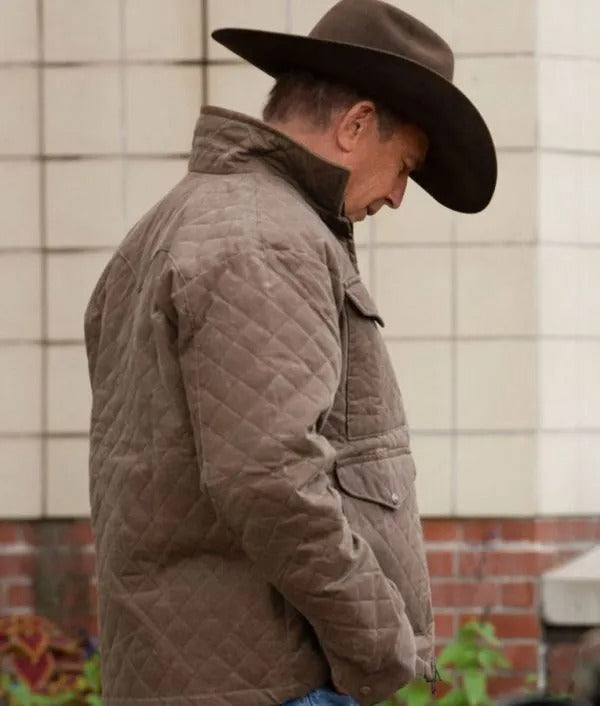Yellowstone John Dutton Quilted Jacket image 1