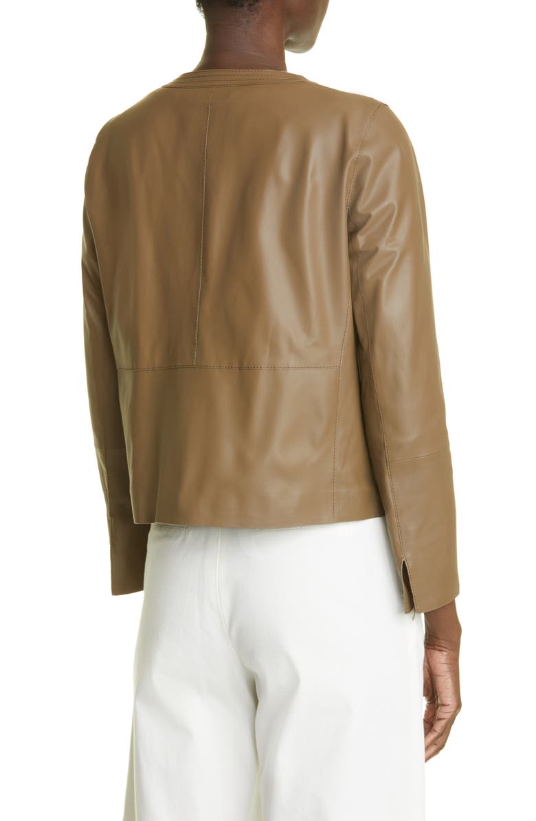 Women's Griffith Lambskin Leather Jacket image 2