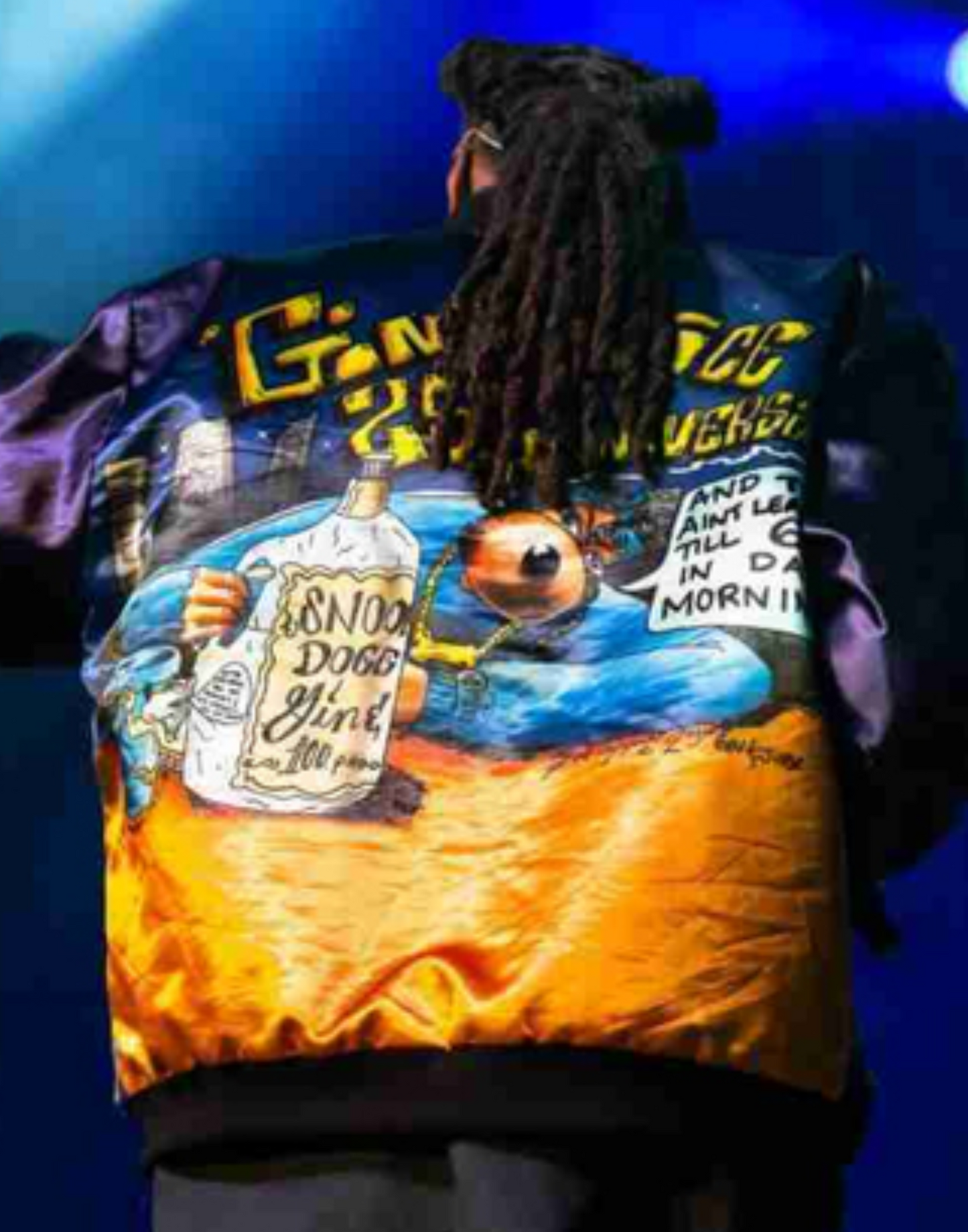 Bomber Jacket Snoop Dogg Gin and Juice image 1