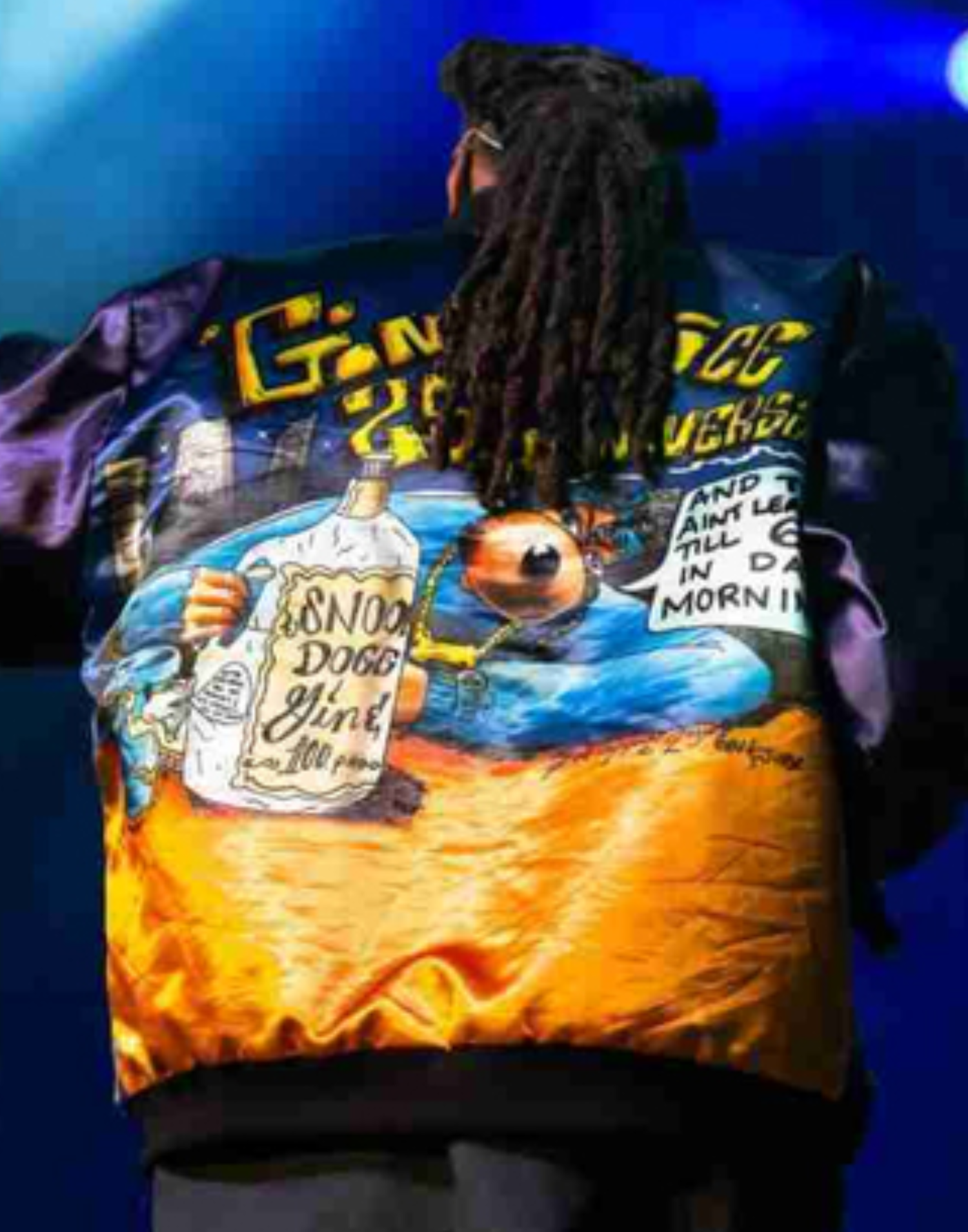 Bomber Jacket Snoop Dogg Gin and Juice image 1