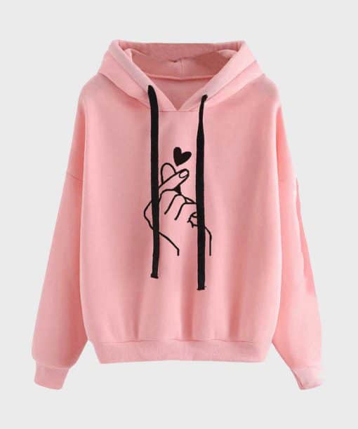 Womens Oversized Pullover Hoodie image 1
