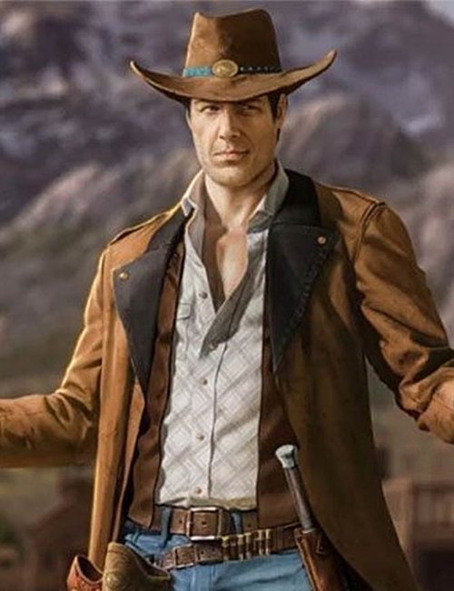 Video Game Desperados III John Cooper Trench Coat image 0