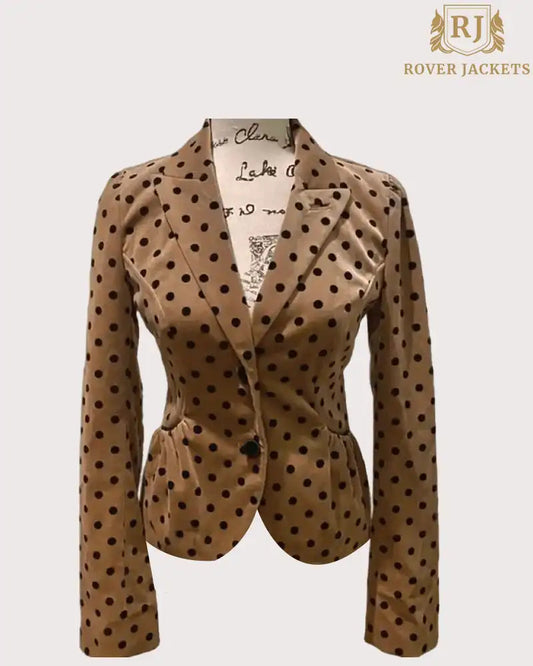 Unprisoned Paige Alexander Polka Dot Blazer image 0