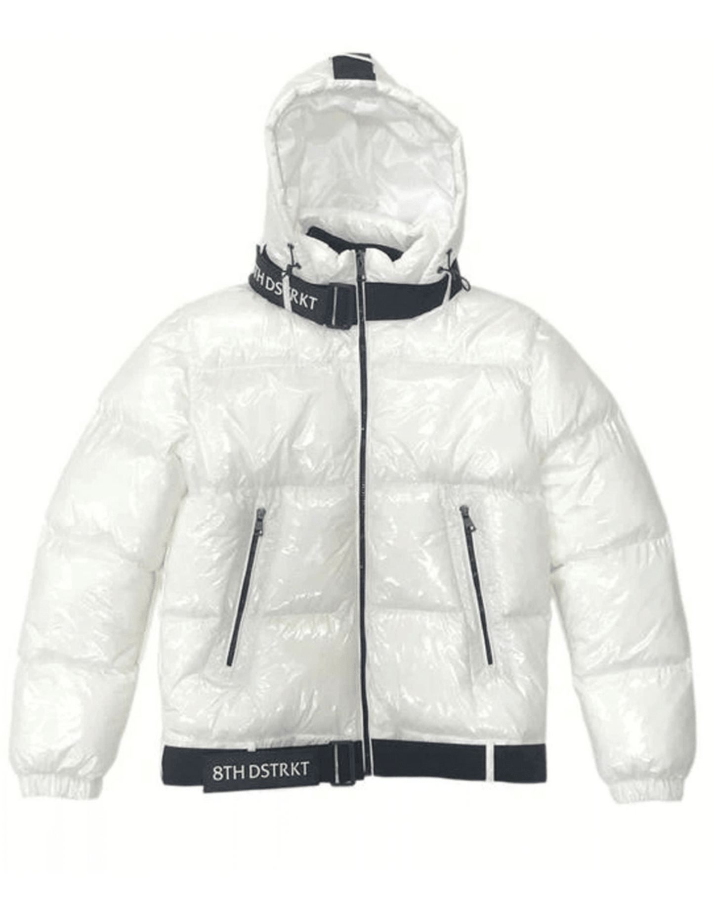 8th District Puffer Hoodie image 2