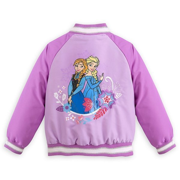 Anna Disney Frozen Varsity Jacket image 1