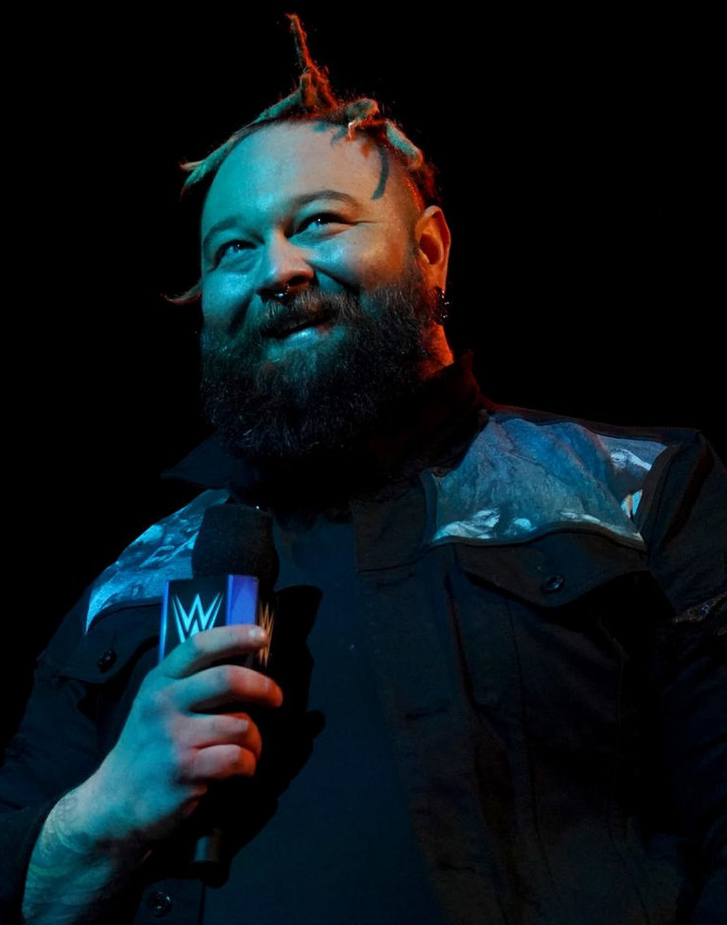 WWE Bray Wyatt Black Denim Jacket image 2