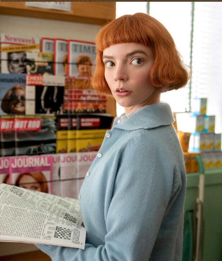 Anya Taylor-Joy The Queen’s Gambit Sweater image 0