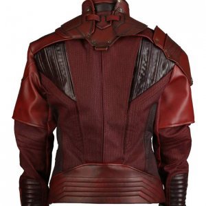 Avengers Infinity War Star Lord Leather Jacket image 1