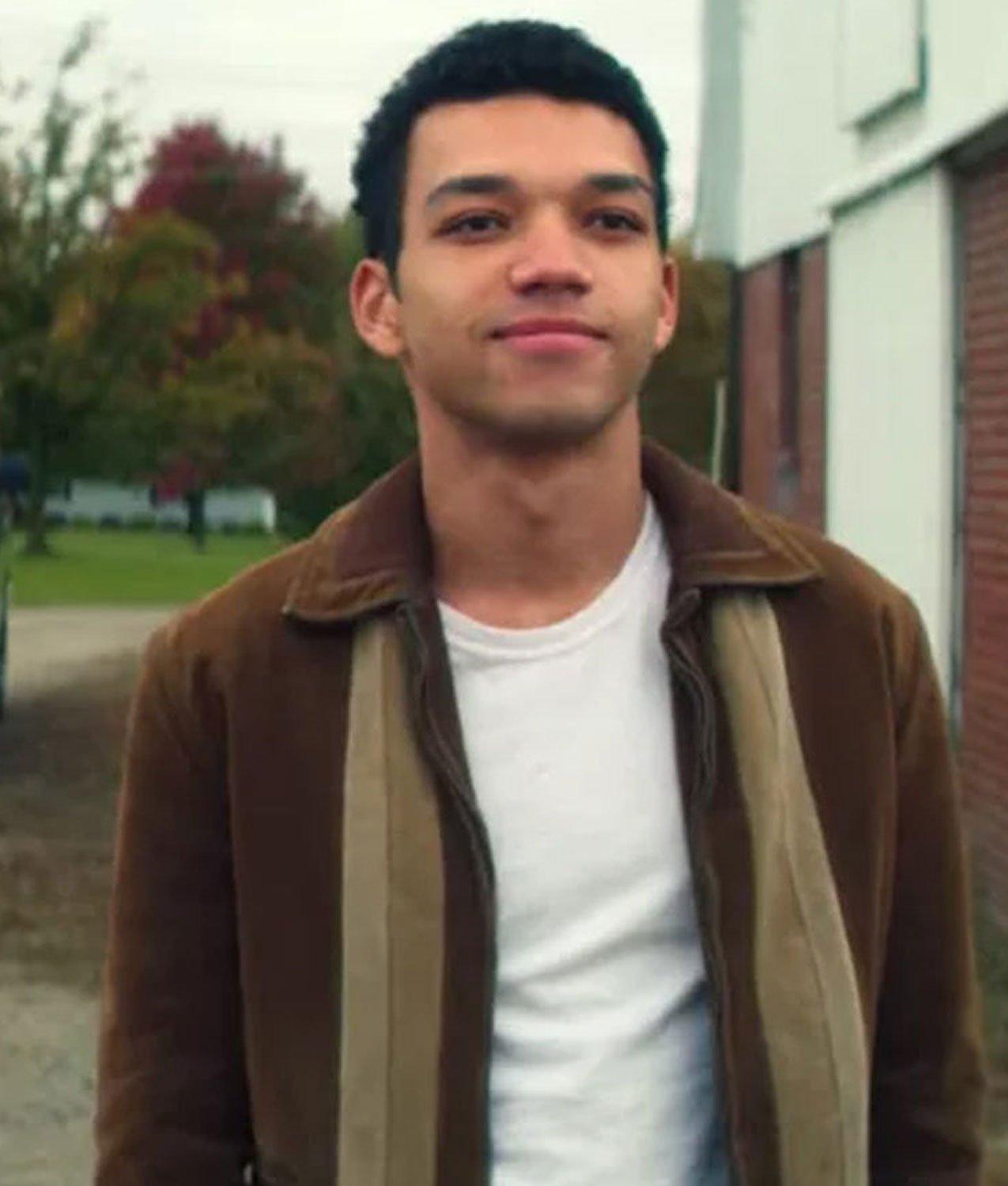 All The Bright Places Theodore Finch Velvet Jacket image 0