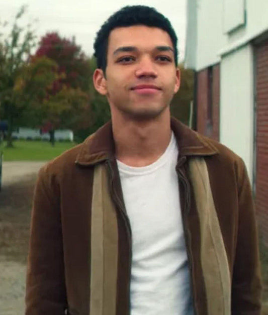 All The Bright Places Theodore Finch Velvet Jacket image 0