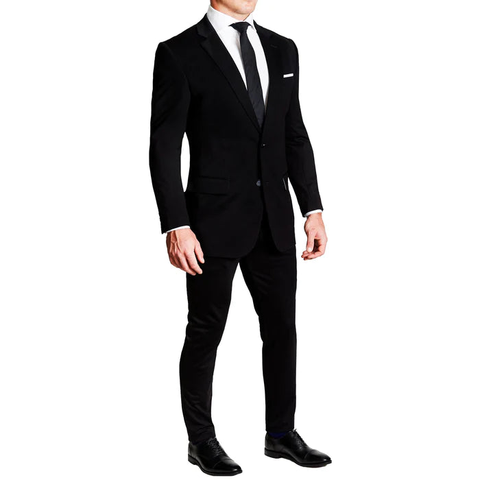 Athletic Fit Stretch Blazer - Black image 2