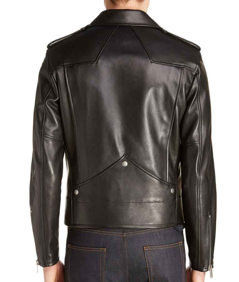 Younger Season 07 Josh Black Leather Jacket image 2