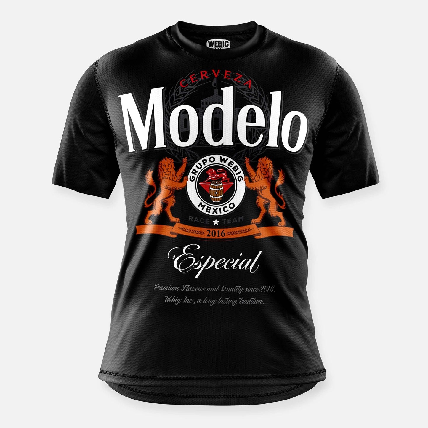 WEBIG ESPECIAL BIKE JERSEY BLACK - XXXL image