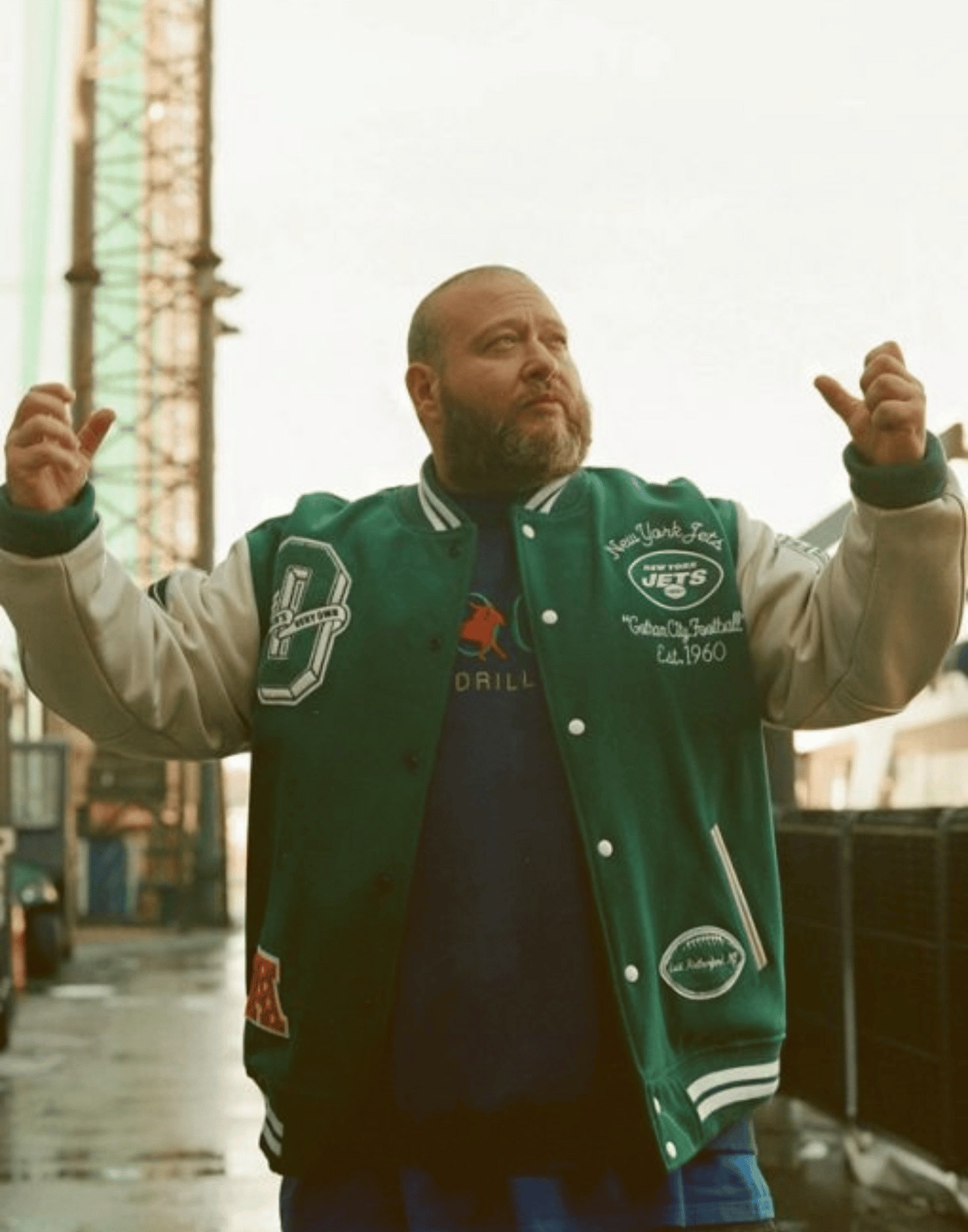 Action Bronson New York Jets OVO Jacket image 3