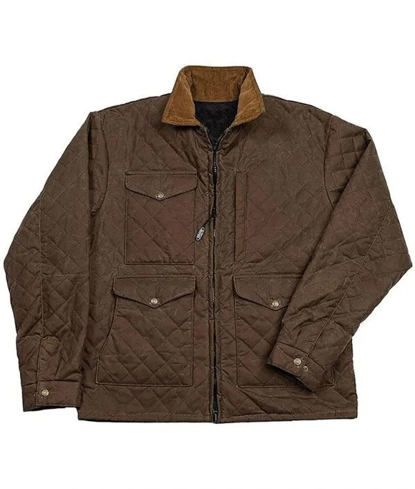 Yellowstone John Dutton Quilted Jacket image 3