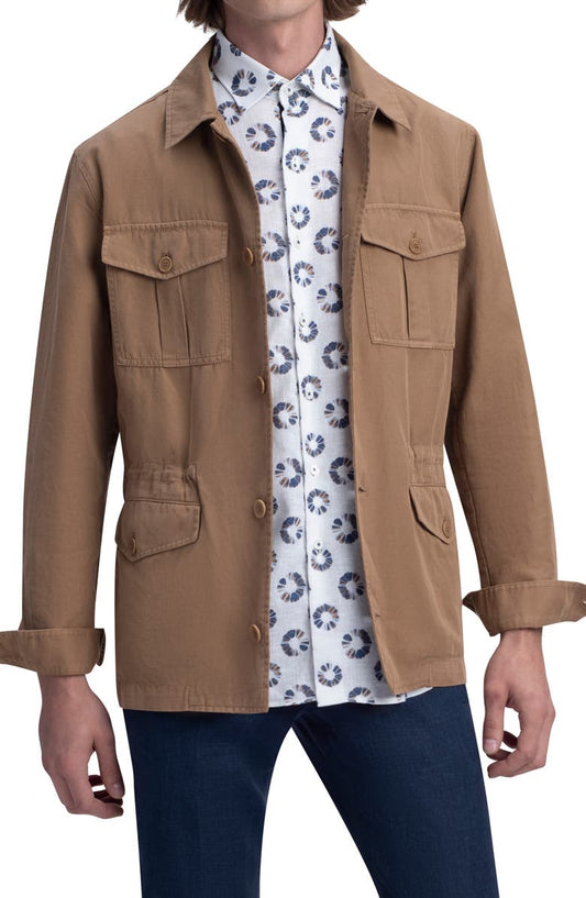 Unconstructed Cotton & Linen Jacket image 0