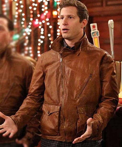 Brooklyn Nine-Nine Jake Peralta Brown Jacket image 0