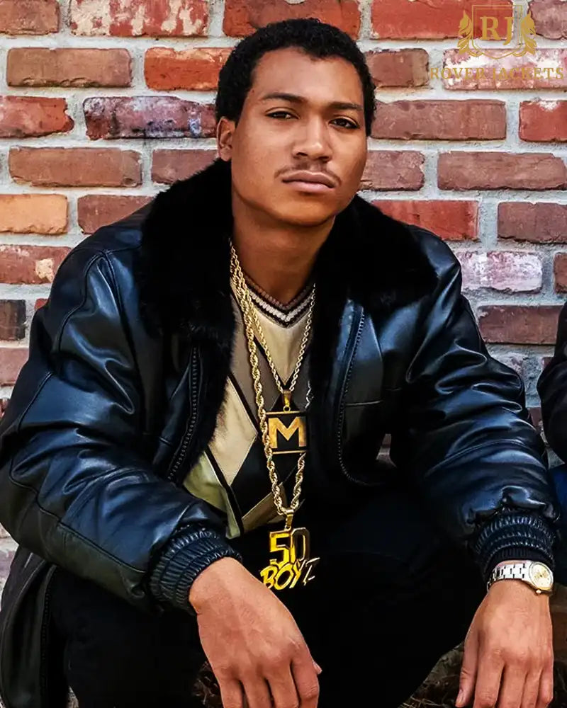 BMF 2021 Demetrius 'Lil Meech' Flenory Leather Jacket image 1