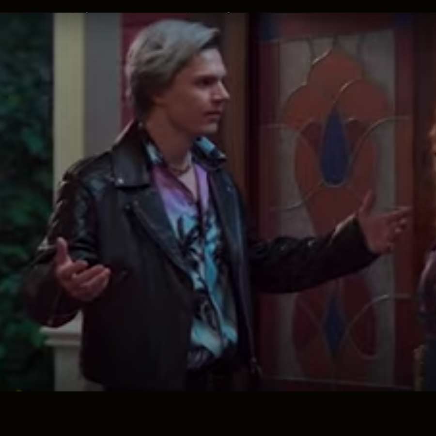 WandaVision 2021 Evan Peters Leather Jacket image 0