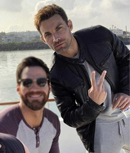 Break Even Erik Fellows Leather Jacket image 0