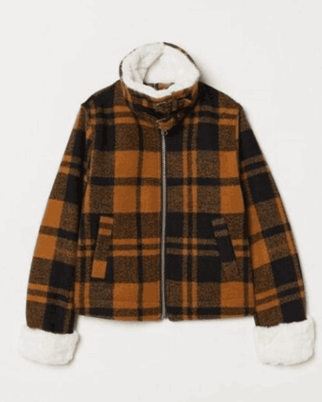Alexis Floyd Inventing Anna Plaid Jacket image 1