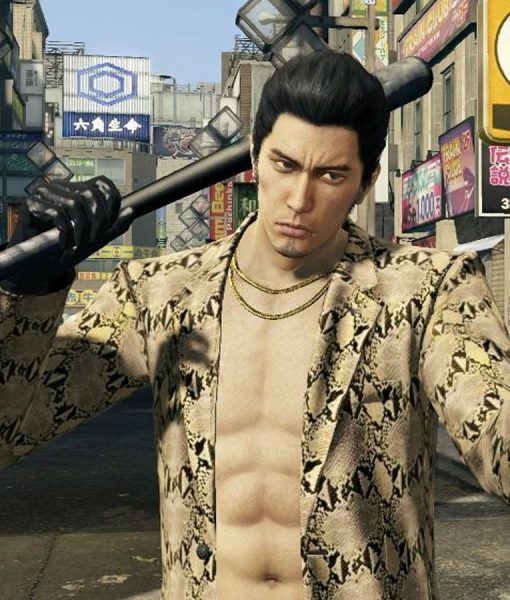 Yakuza Like A Dragon Goro Majima Snakeskin Jacket image 2