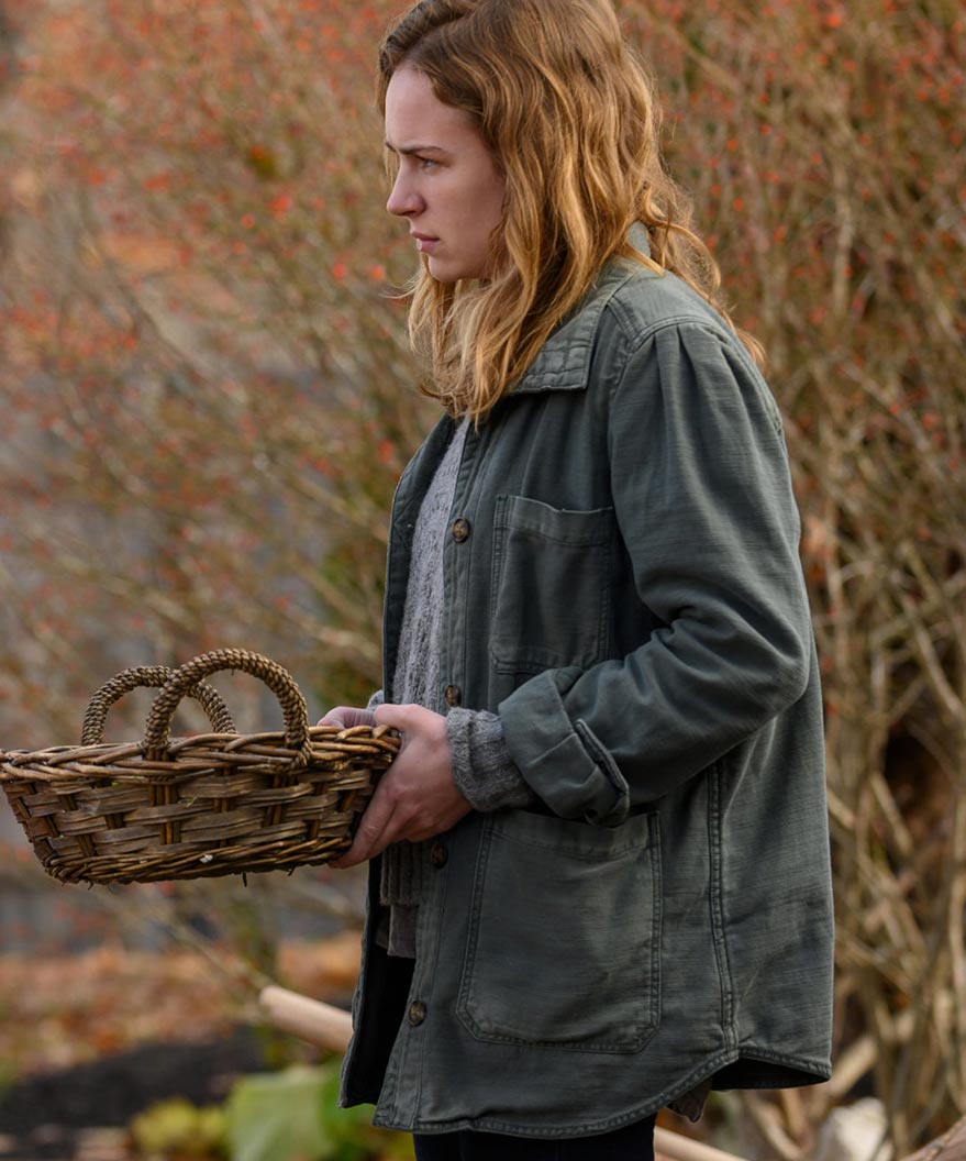 Books of Blood Britt Robertson Cotton Jacket image 1