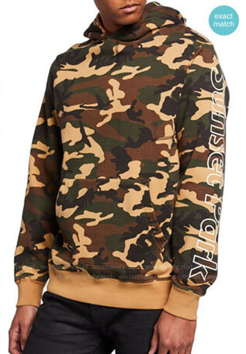 Anthony Anderson Black-ish Camo Hoodie image 0