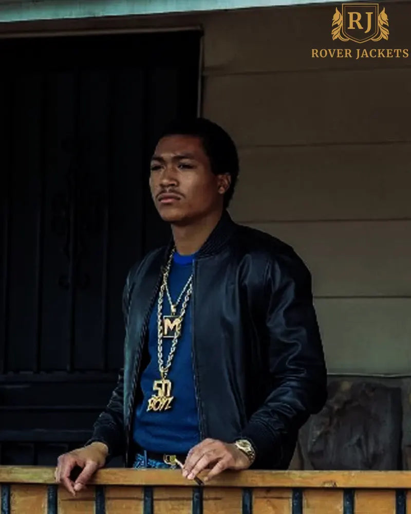 BMF Lil Meech Bomber Jacket image 0