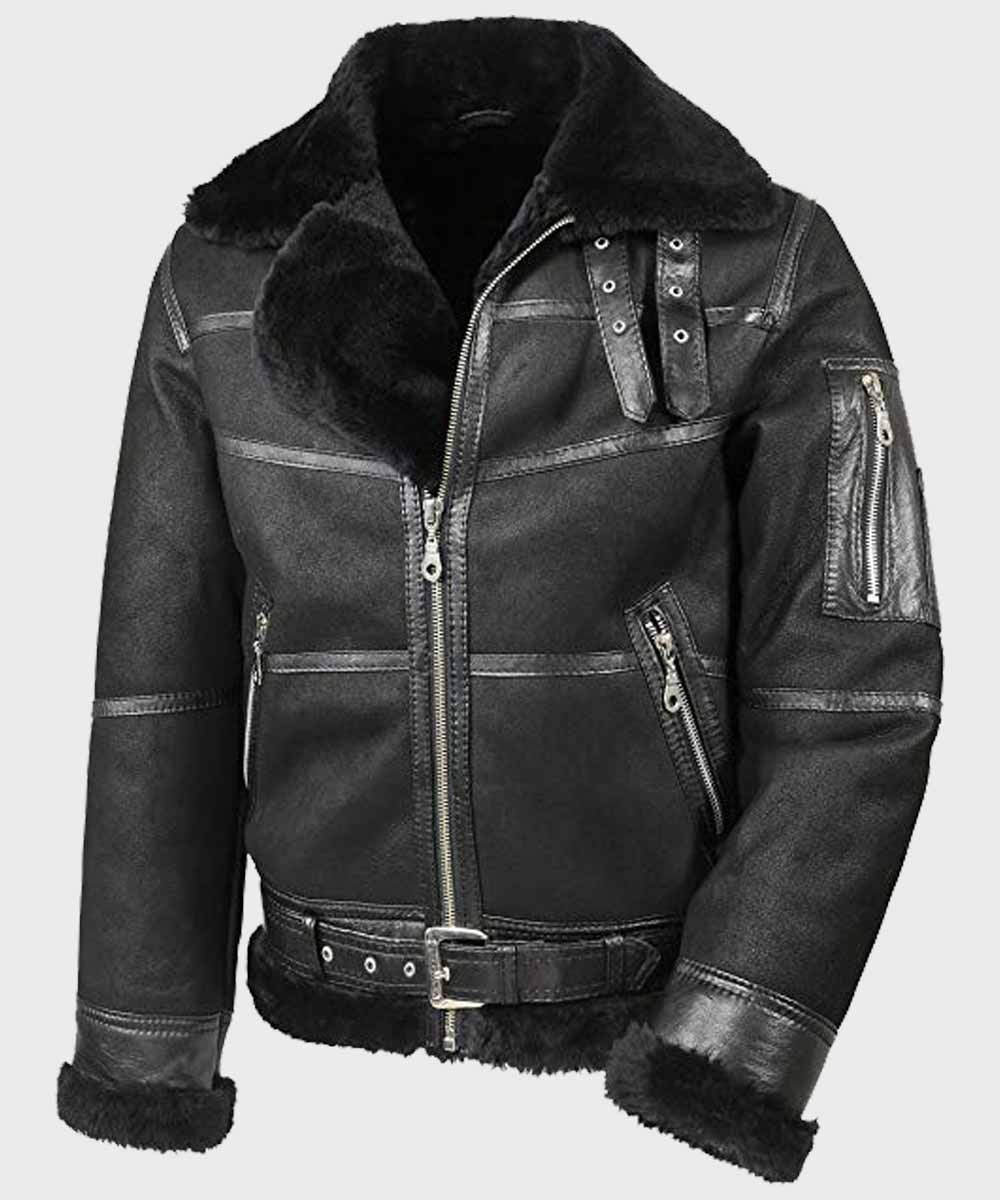 Aviator Mens B16 Shearling Jacket image 0