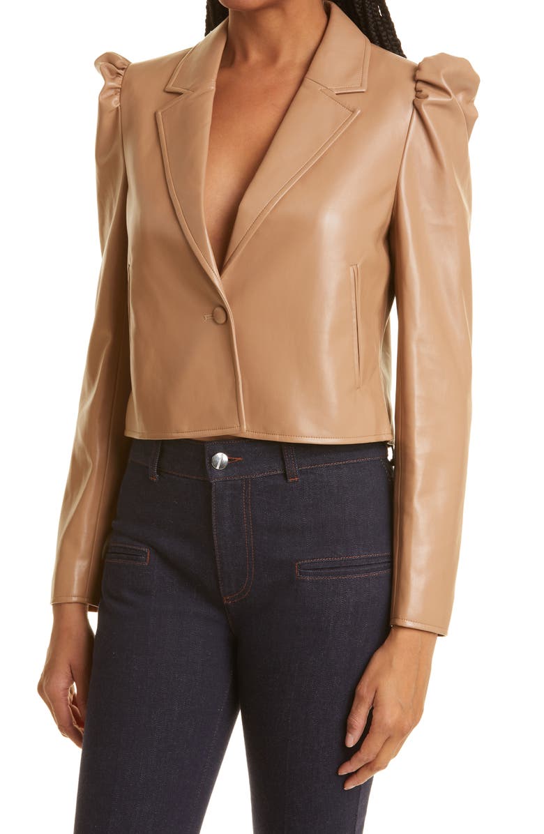 Aliette Faux Leather Jacket image 1