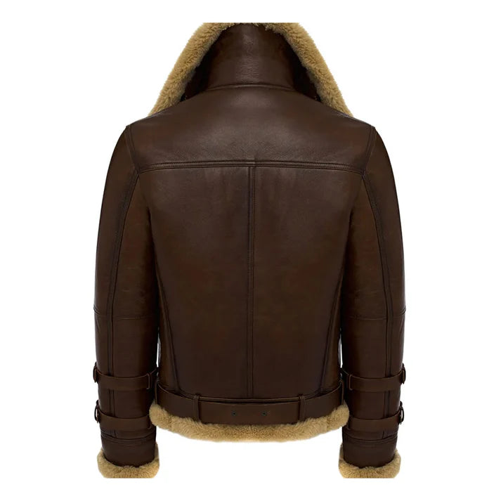 Men's RAF Aviator Faux Shearling Bomber Douglas Premium Jacket image 1