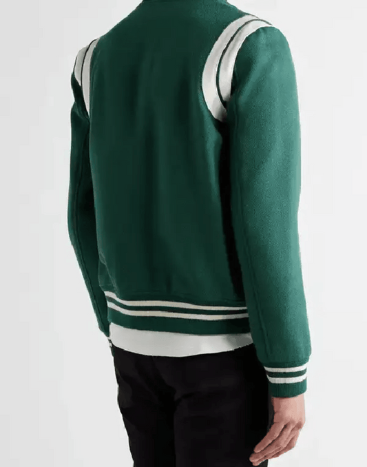 Tian Richards Tom Swift Green Bomber Jacket image 1