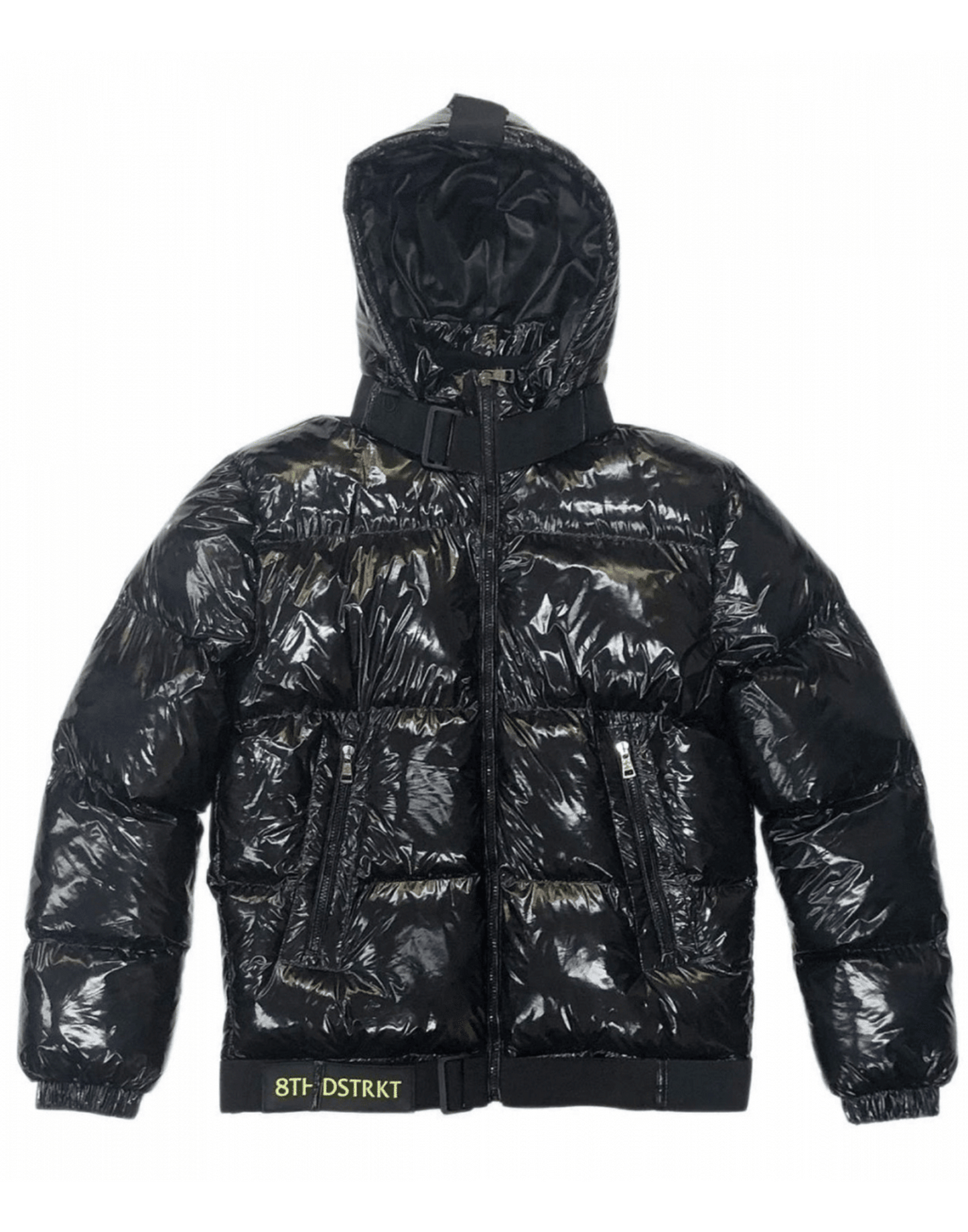 8th District Puffer Hoodie image 1