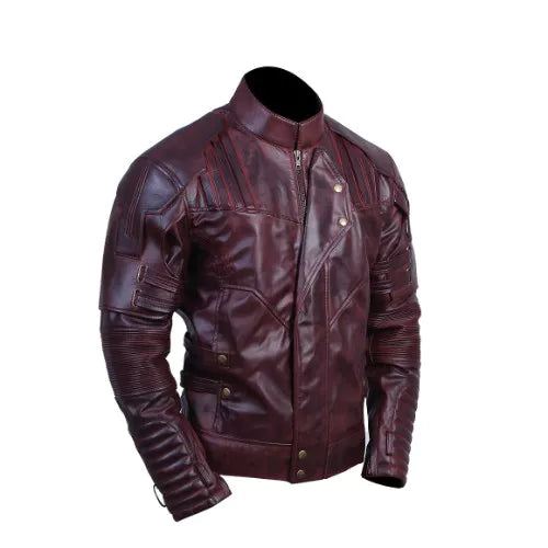 Avengers Infinity War Star Lord Faux Leather Jacket image 1