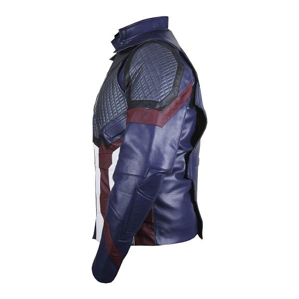 Avengers Endgame Chris Evans Leather Jacket image 1