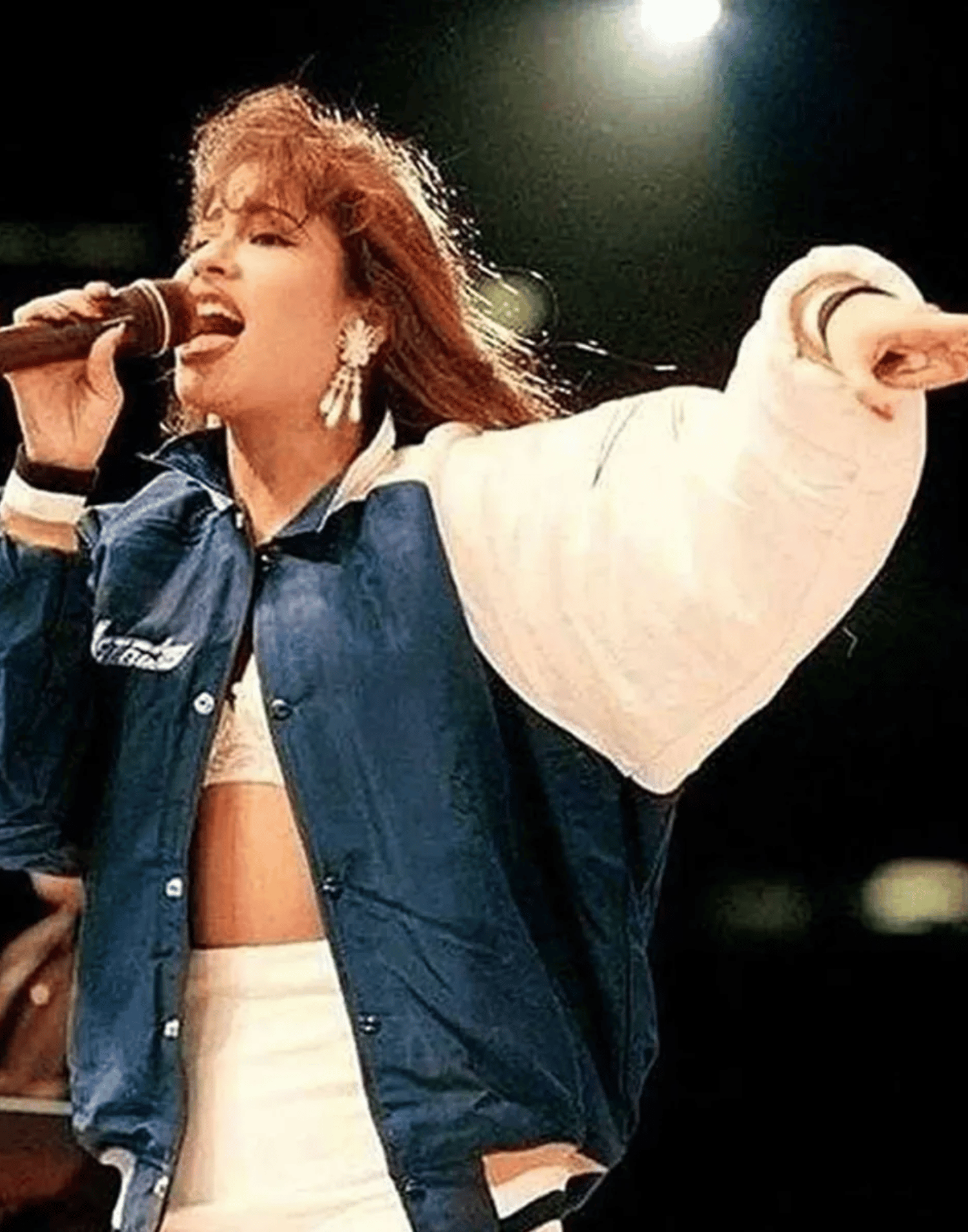 Astros 1994 Selena Blue & White Jacket image 2
