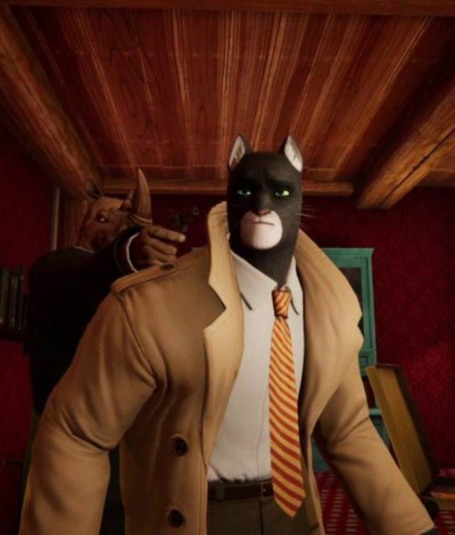 Blacksad Under the Skin John Blacksad Trench Coat image 2