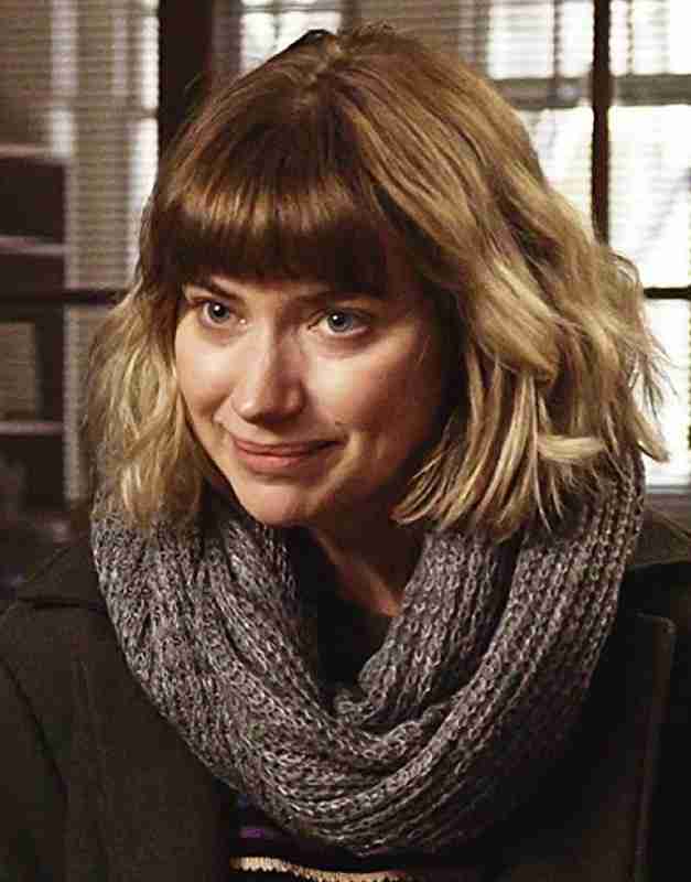 Black Christmas Imogen Poots Coat image 2