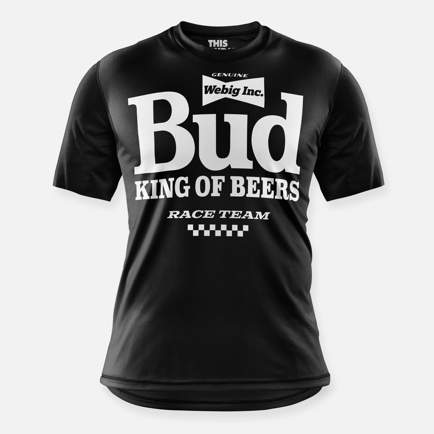 BOSS BIKE JERSEY BLACK-WHITE - XXXL image