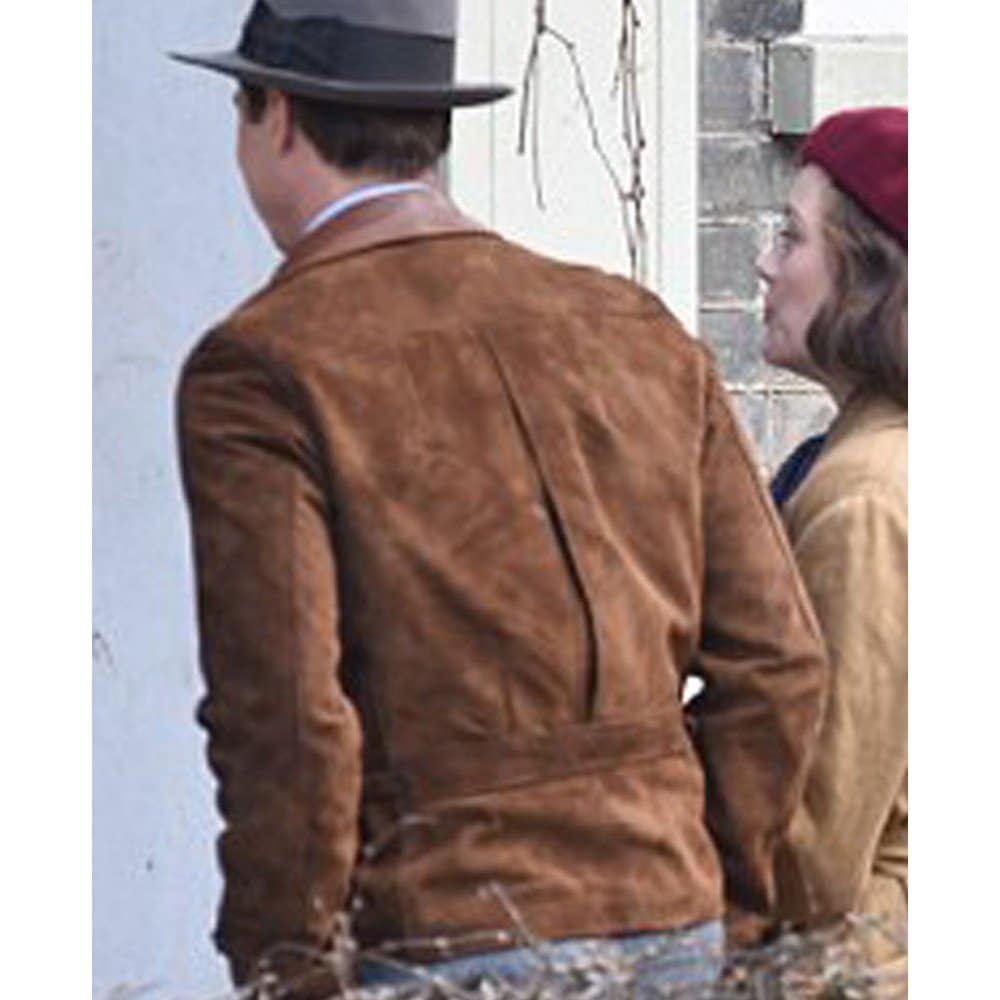 Allied Brad Pitt Max Vatan Leather Jacket image 5
