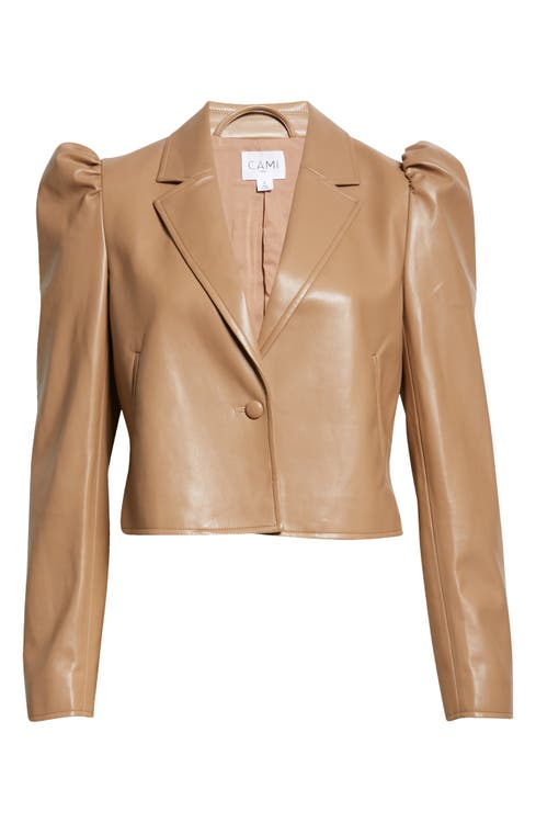 Aliette Faux Leather Jacket image 4