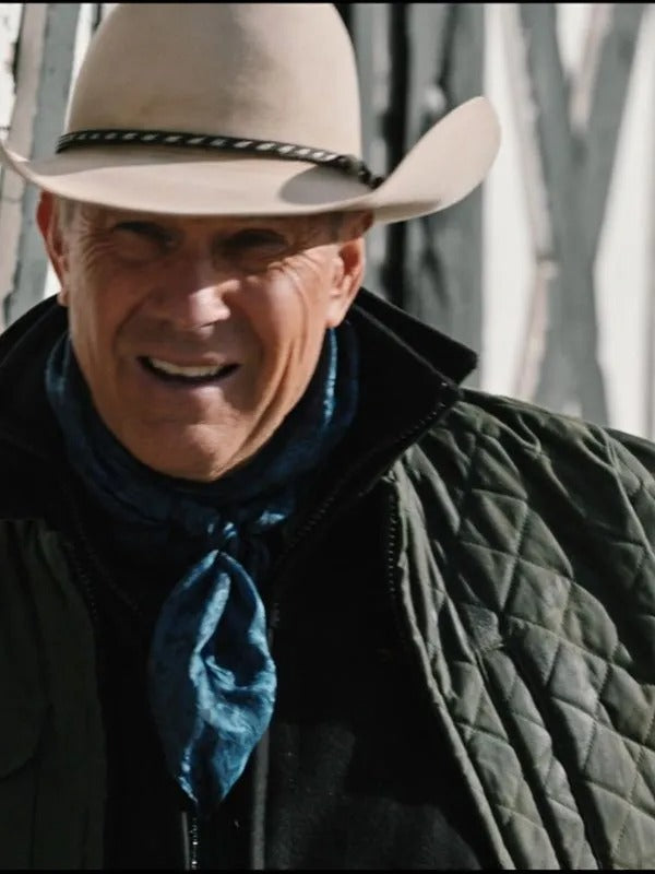 Yellowstone John Dutton Quilted Jacket image 5