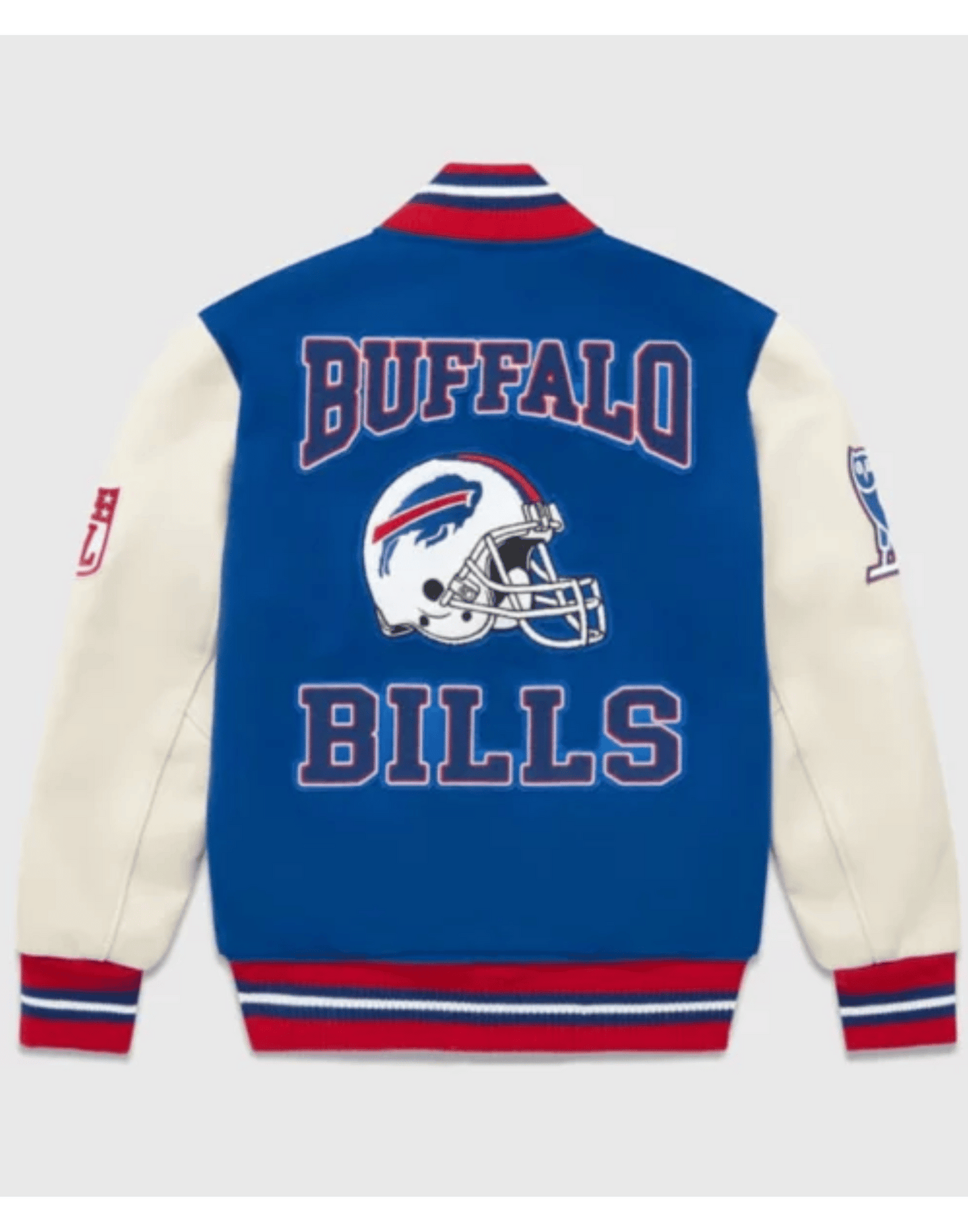 Blue OVO NFL Los Angeles Varsity Jacket image 1