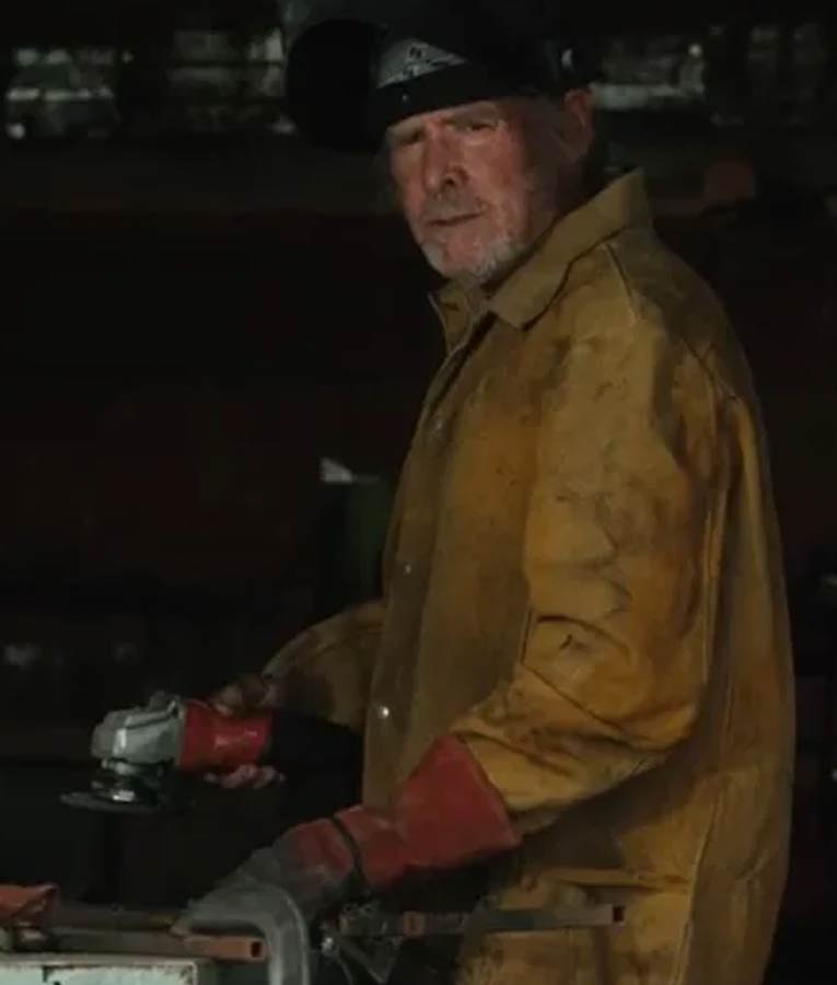 Yellowstone S03 Garrett Randle Brown Jacket image 2